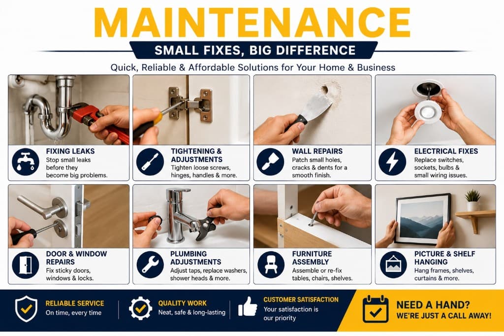 Edmonton plumbing repairs — fixing leaks, taps and pipes by Home Solution Services