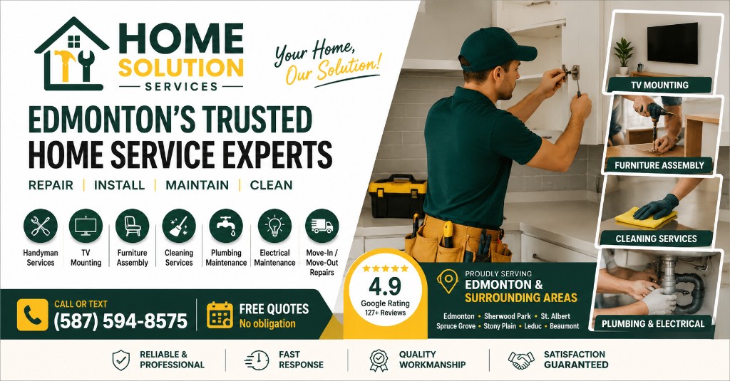 Home Solution Services — Edmonton Handyman & Home Repairs